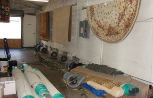 We Have A Huge Warehouse Where All The Rugs Are Professionally Cleaned & Dried